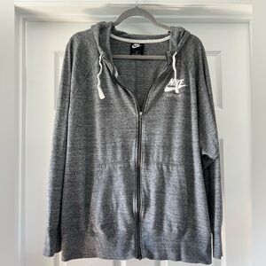 Nike Women's Gym Vintage Plus Full-Zip Lightweight Hoodie Size 3X